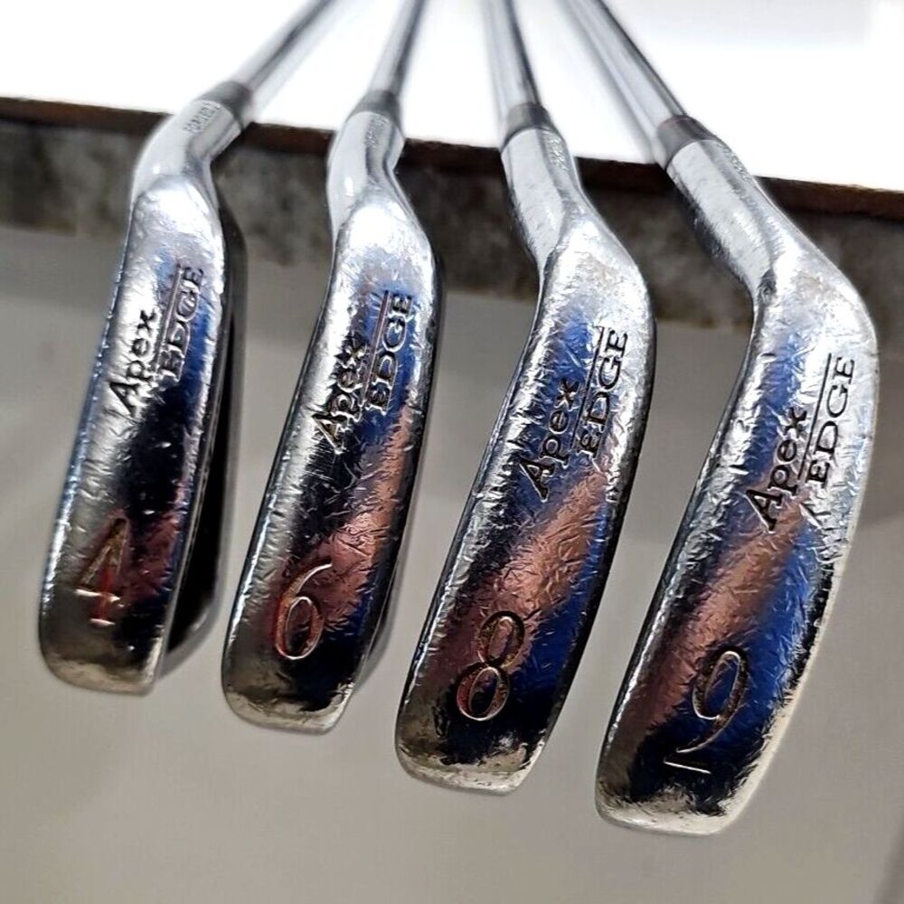 Ben Hogan Edge Forged 4 6 8 9 Iron Set Apex Steel Shafts, 4 Clubs